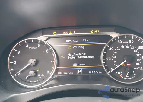 2019 Nissan Altima 2.5 Sr from USA, damaged, VIN 1N4BL4CW9KN320193